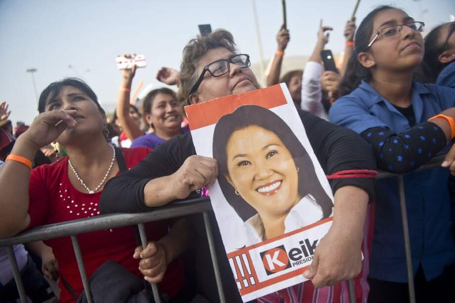 La candidata Keiko Fujimori tiene un considerable apoyo de las clases populares. / EFE
