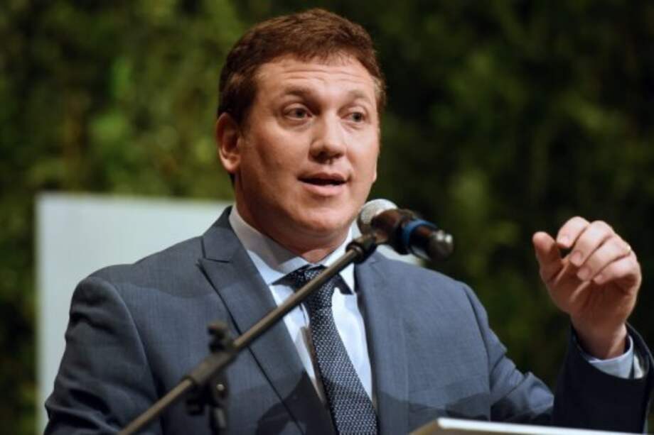 Alejandro Domínguez, presidente de la Conmebol. Foto: AFP