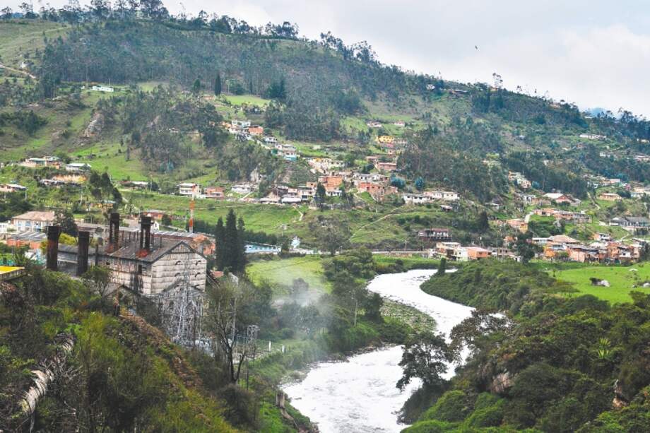 La PTAR Canoas descontaminará el 70 % de las aguas residuales que se generan en Bogotá y el 100 % de las que llegan de Soacha al río Bogotá. / Archivo El Espectador
