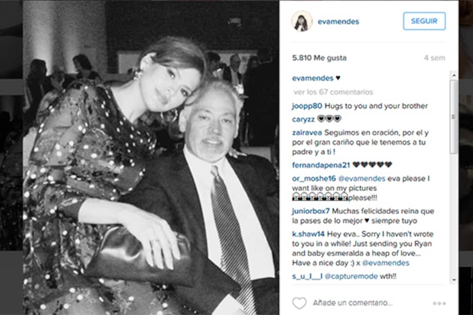 Foto publicada por Eva Mendes en Instagram.