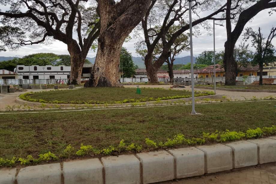 Parque de Ataco, Tolima. / Twitter: @alcaldiaataco