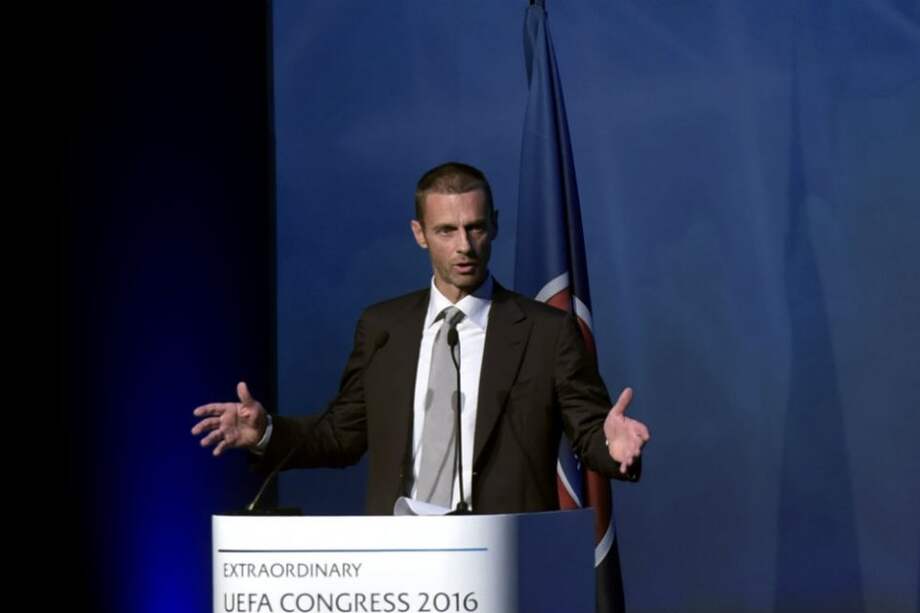 Aleksander Ceferin fue elegido como nuevo presidente de la Uefa. Foto: AFP