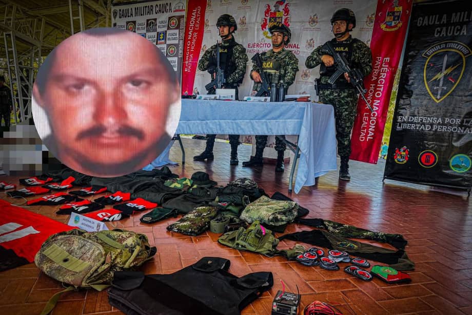 Durante los combates se incautaron armas y propaganda alusiva al ELN. El material fue puesto a disposición de las autoridades.