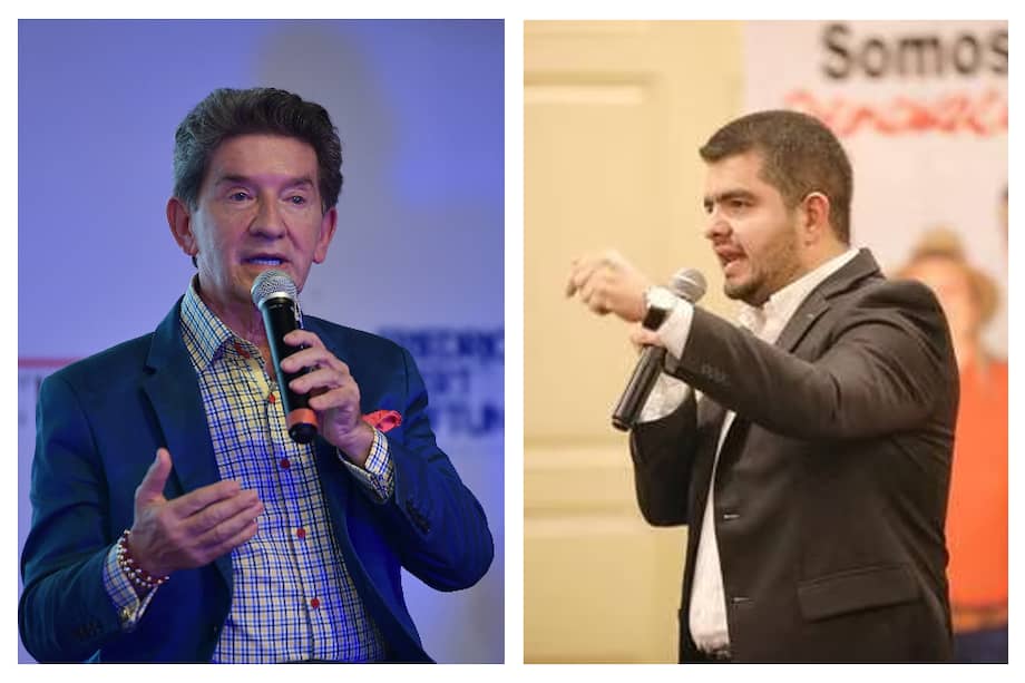 Luis Pérez y Julián Bedoya se reunieron en el hotel Dann Carlton de El Poblado, en Medellín.