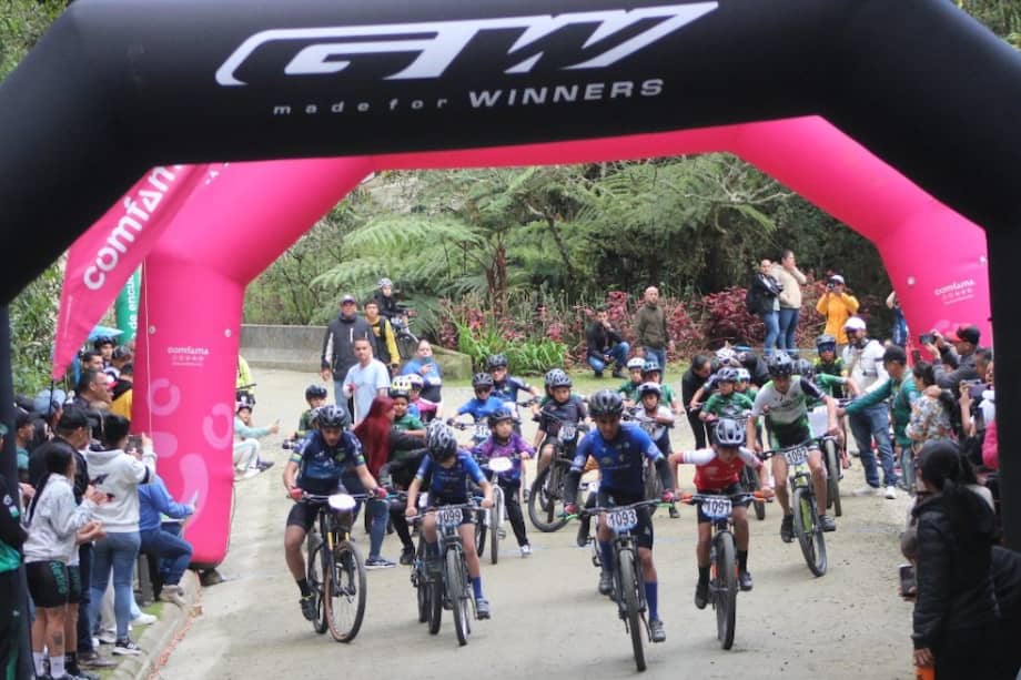 La primera válida de la Copa Antioquia MTB se celebró en el Parque Arví de Medellín.