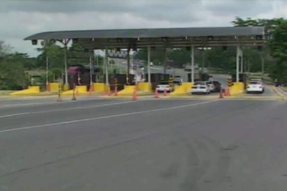 Peaje en la vía Sincelejo - Corozal.