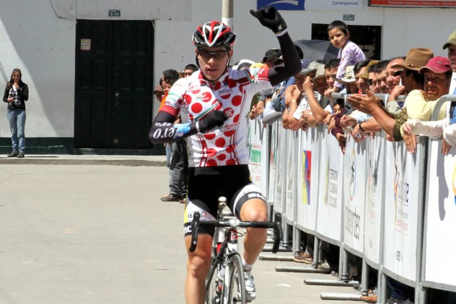 El ciclista antioqueño Tito Hernández / Cortesía Fedeciclismo