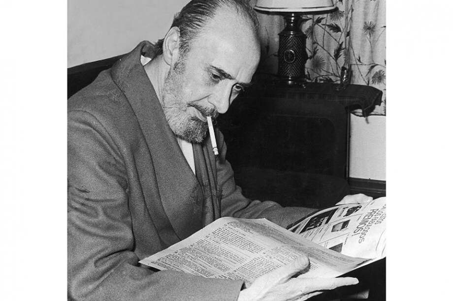 Lucas Caballero Calderón en su apartamento, donde pasó buena parte de sus últimos años. / Archivo - El Espectador