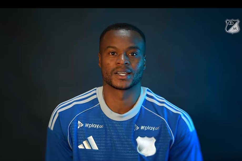 Stiven Barreiro, nuevo defensor central de Millonarios para la Liga Betplay 2026-II.