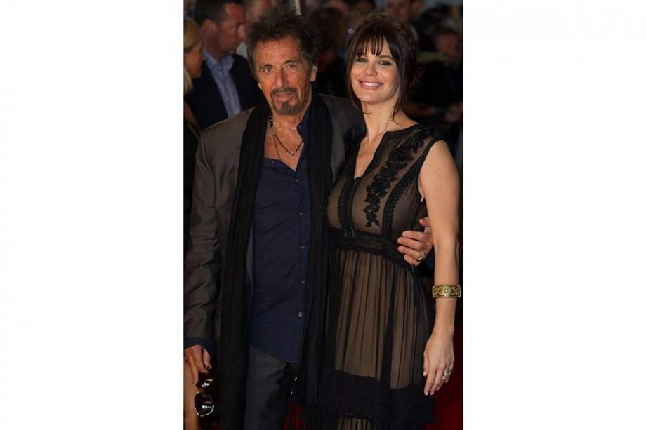 Al Pacino y Lucila Solá. / Bang Showbiz