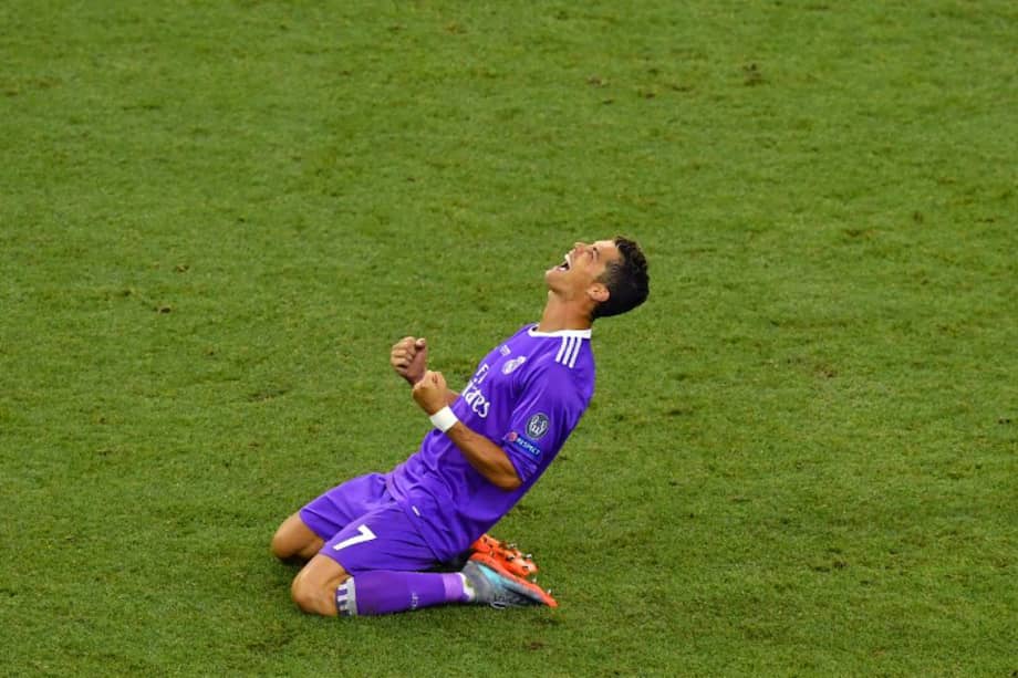 Cristiano Ronaldo terminó como goleador de la edición 2017 de la Champions, con 12 goles. / AFP