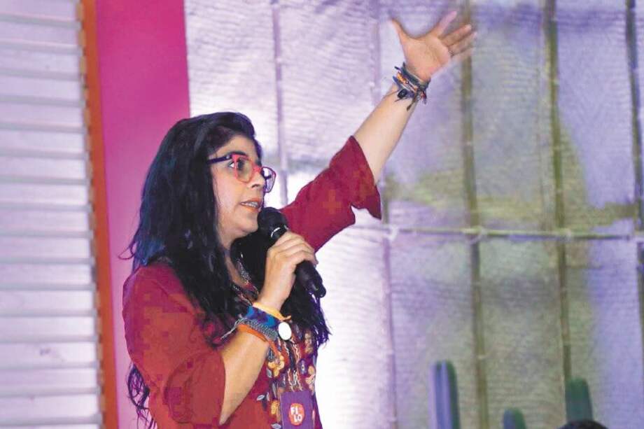 La activista Frida Guerrera ha contado durante los últimos años historias de feminicidios en el país. / FILO