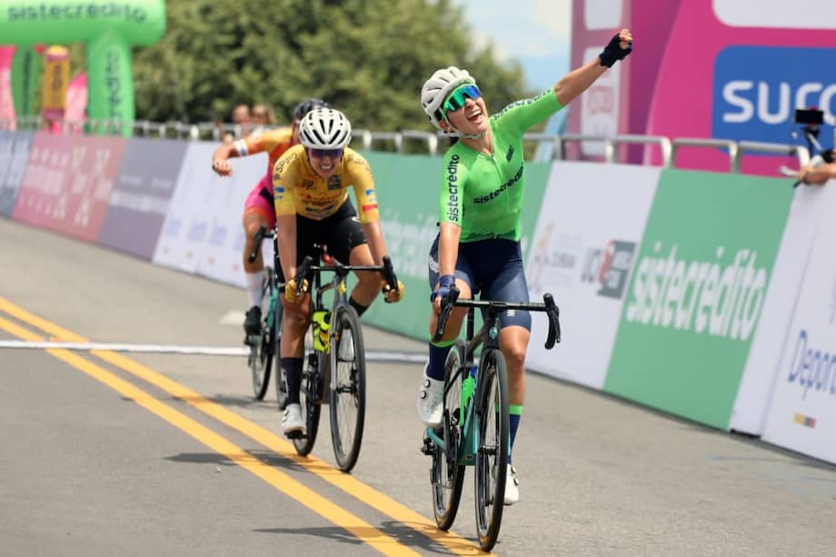 La corredora antioqueña le dio el segundo triunfo al Team Sistecrédito en la competición.