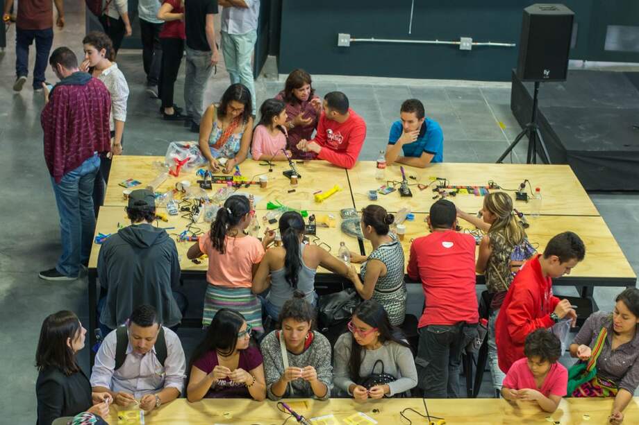 El Exploratorio, taller público de experimentación, abrió sus puertas esta semana. / Cortesía Parque Explora
