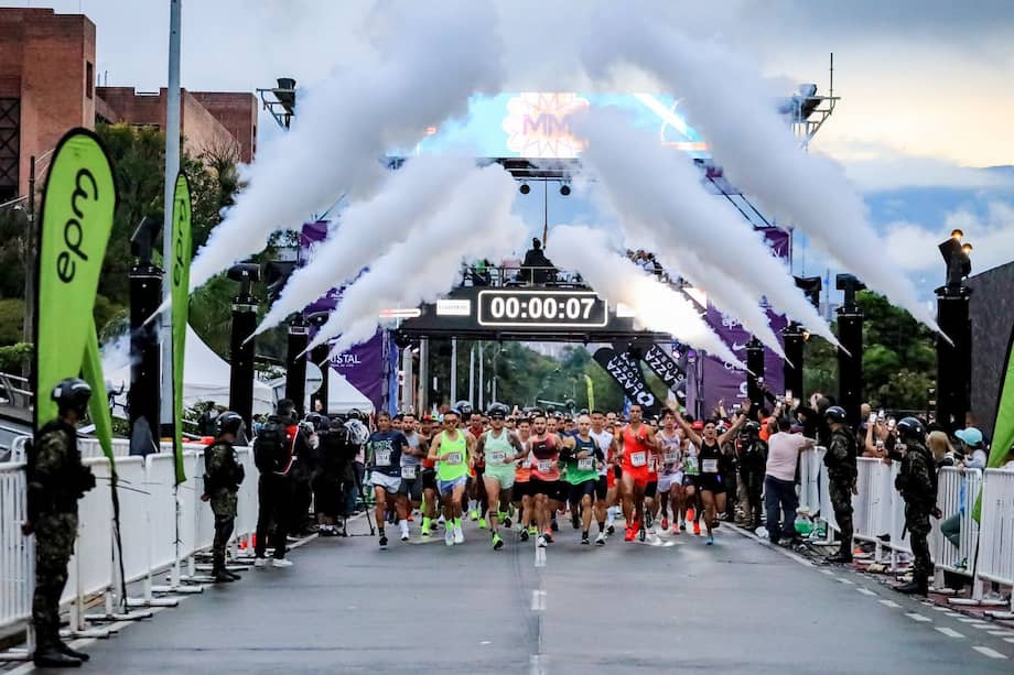 La Maratón de Medellín reunirá a 30.000 corredores, de los cuales el 55% serán hombres y el 45% mujeres.