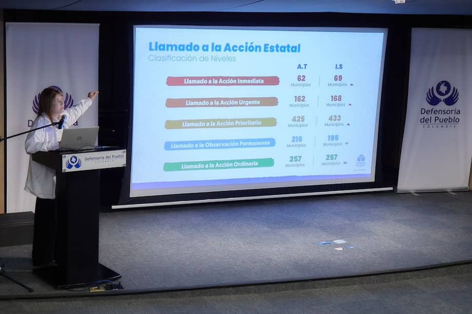 La defensora del Pueblo, Iris Marín, presentó el informe de seguimiento en un evento en el que dijo que le procupa la libertad para el proceso electoral.