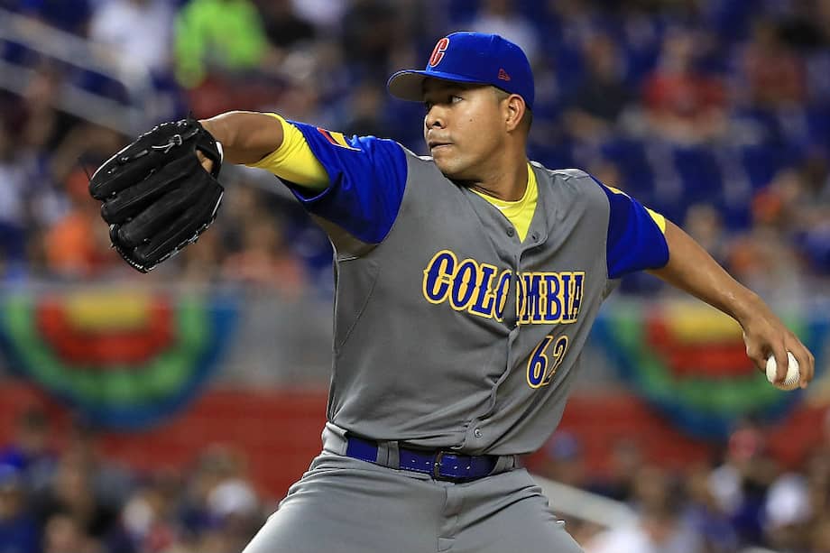 José Quintana tuvo una notable salida frente a Estados Unidos en el Marlins Ball Park. / AFP