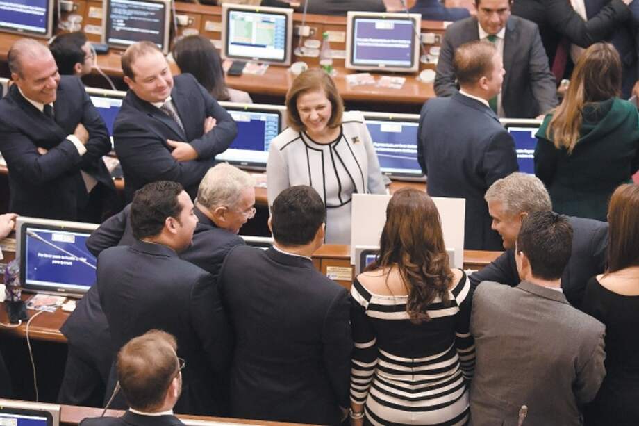 A diferencia de su antecesor, la agenda legislativa de Duque fue “raquítica” y las discusiones se limitaron a objeciones a la JEP y el Plan de Desarrollo.