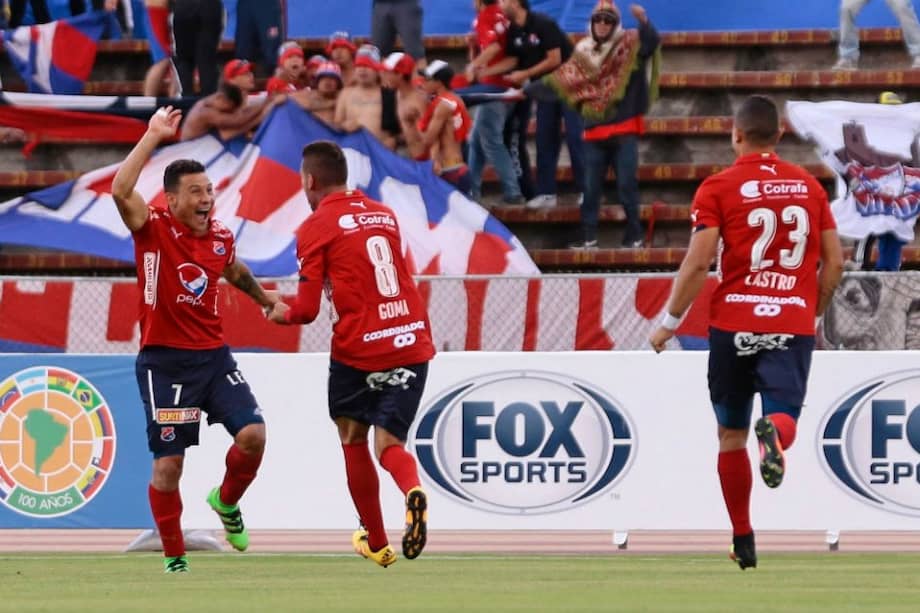 Independiente Medellín abrirá en Medellín los cuartos de final de la Sudamericana. Foto: AFP