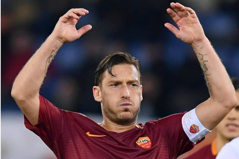 Totti al minuto de reposición le dio la victoria a la Roma. / EFE