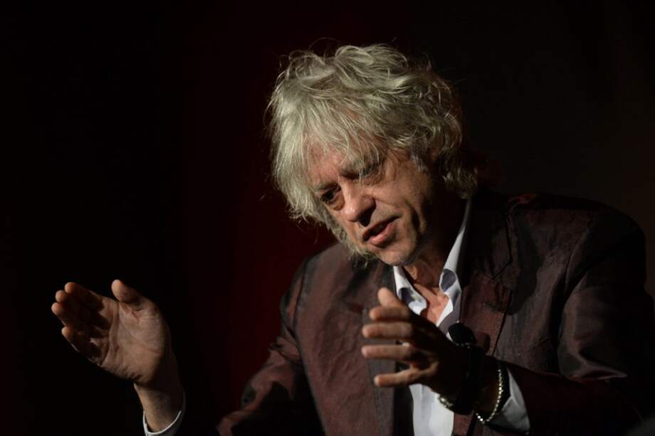 El cantante irlandés Bob Geldof.