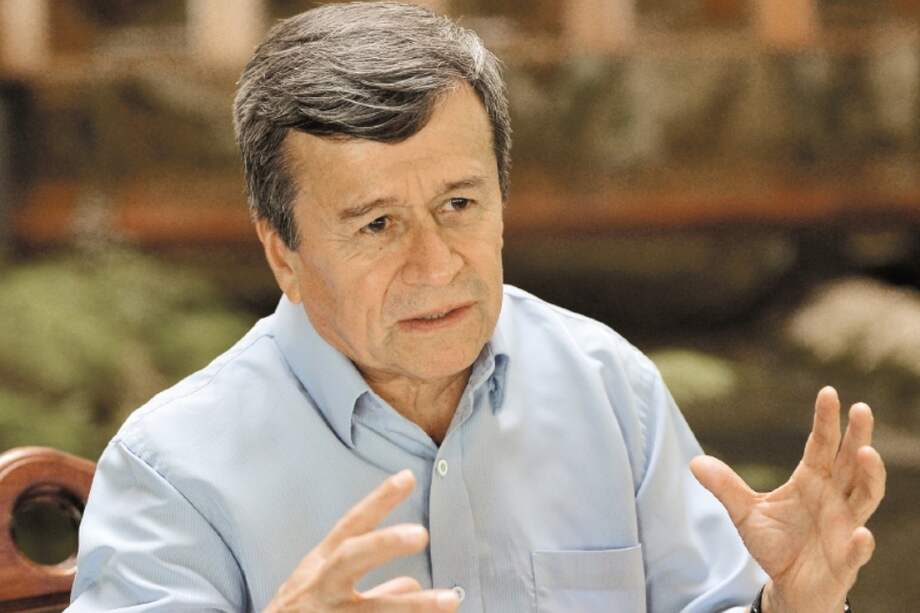 “Pablo Beltrán” es el jefe negociador del Eln en la mesa de La Habana, que instaló el anterior Gobierno. / AFP