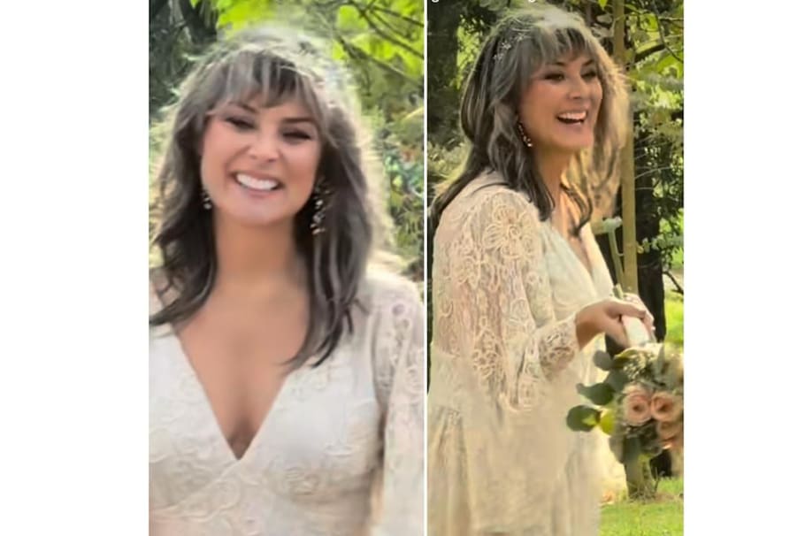 Silvia Corzo se casó. Así fue la boda de la ex de ‘Noticias Caracol’ “¡Que viva la novia!”