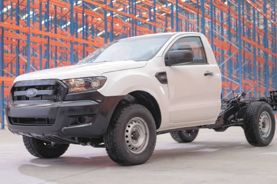 La nueva Ranger XL Chasis Diésel 4x4 está disponible en todos los concesionarios de Ford del país a un precio de $112990.000. / Cortesía.