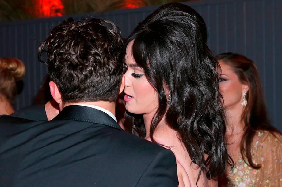 Katy Perry y Orlando Bloom en una fiesta de los Globo de Oro 2016. / AFP