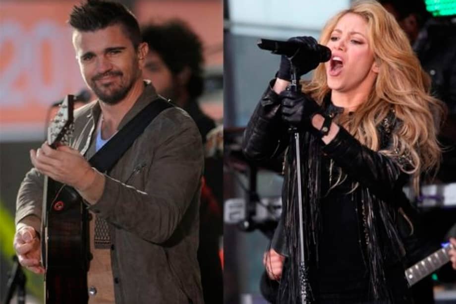 Shakira y Juanes, los famosos más buscados en el país por Twitter