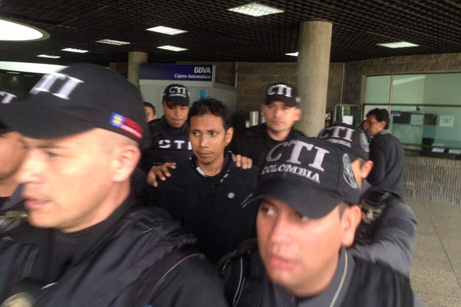 El ecuatoriano Daniel Bajaña es señalado se haber ‘chuzado’ el correo del exvicepresidente Francisco Santos. / Santiago Martínez Hernández