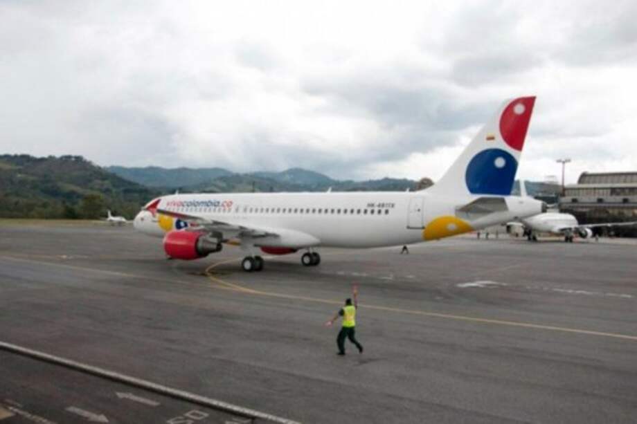 Avión de la aerolinea VivaColombia /sitioco.com