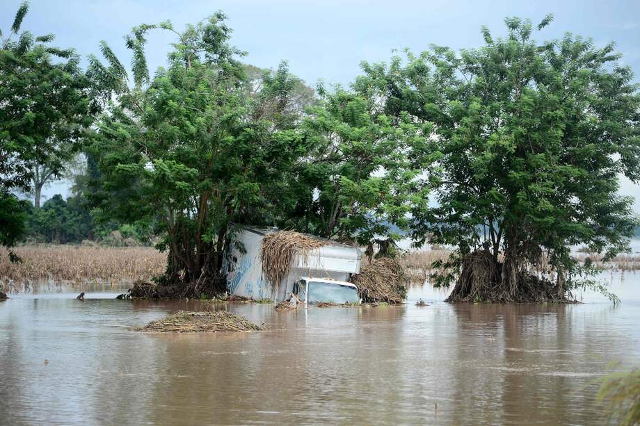 Así quedó La Lima, un municipio de Honduras luego del paso del huracán Eta.