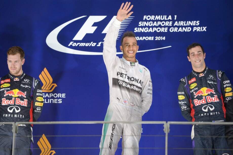 Hamilton ganó el Gran Premio de Singapur y es nuevo líder en la Fórmula 1
