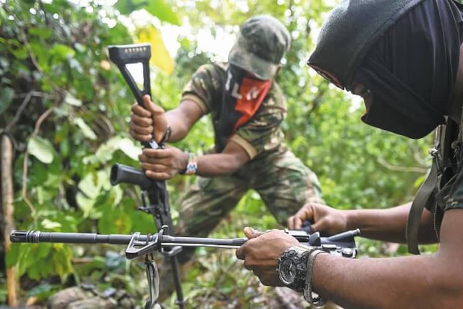 En la zona del Bajo Atrato, el Eln ha hecho presencia histórica. Ahora se disputa el territorio con las Agc. / AFP