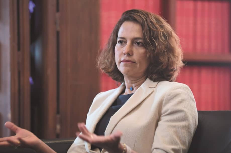 Nancy Patricia Gutiérrez, ministra del Interior. / Mauricio Alvarado - El Espectador