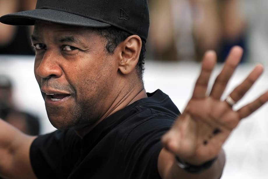 Denzel Washington en el Festival de Cine de San Sebastián.
