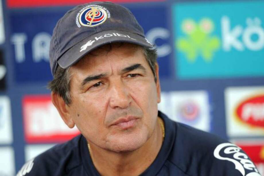 El DT colombiano Jorge Luis Pinto, actual estratega de Costa Rica.