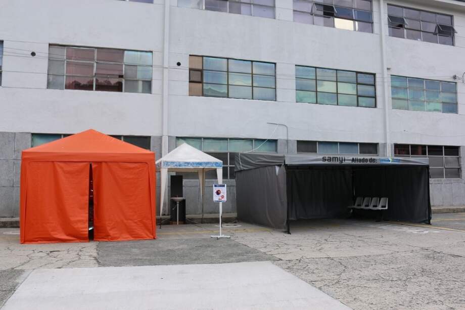 El hospital cuenta con puertas y ventanas aisladas, un área de observación y un espacio llamado UCI Covid. / Cortesía Hospital Universitario Santa Sofia