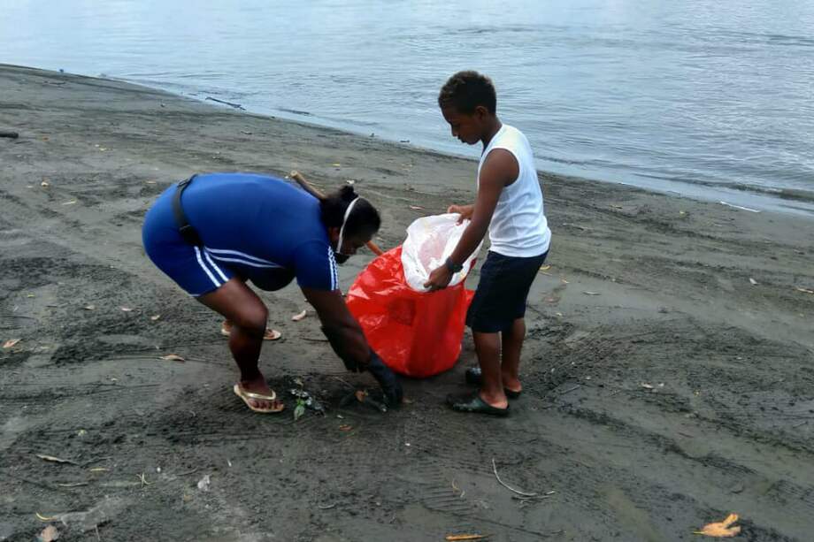 En estos momentos las playas no son aptas para la comunidad. / Cortesía
