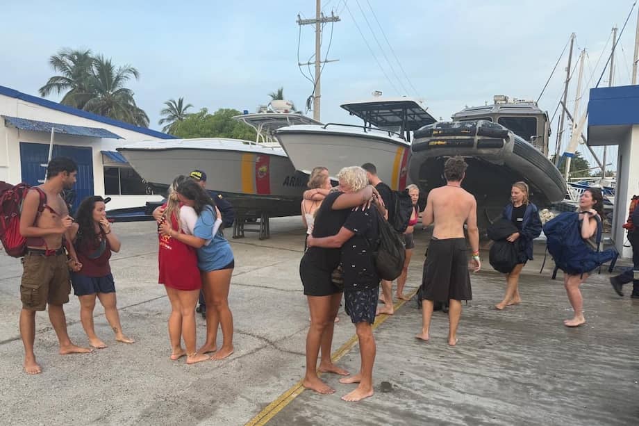 Entre las personas que naufragaron había europeos y colombianos.