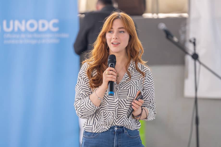 Gloria Miranda, directora técnica de la Dirección de Sustitución de Cultivos de Uso Ilícito.