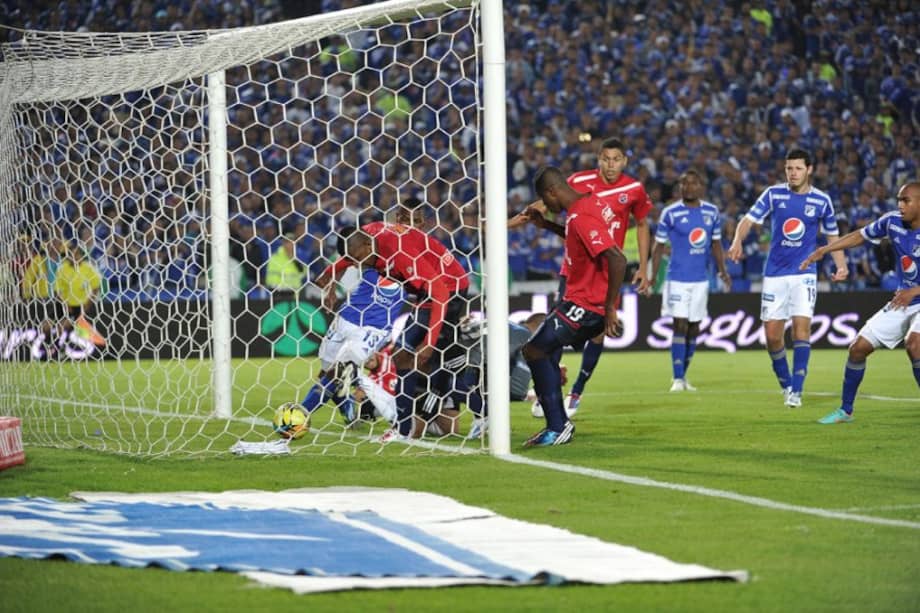 Partido d ela final entre Millonarios y Medellín. / Archivo