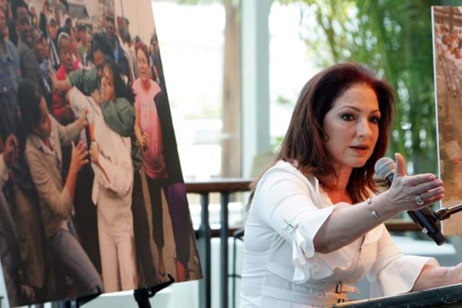 La artista cubana Gloria Estefan.