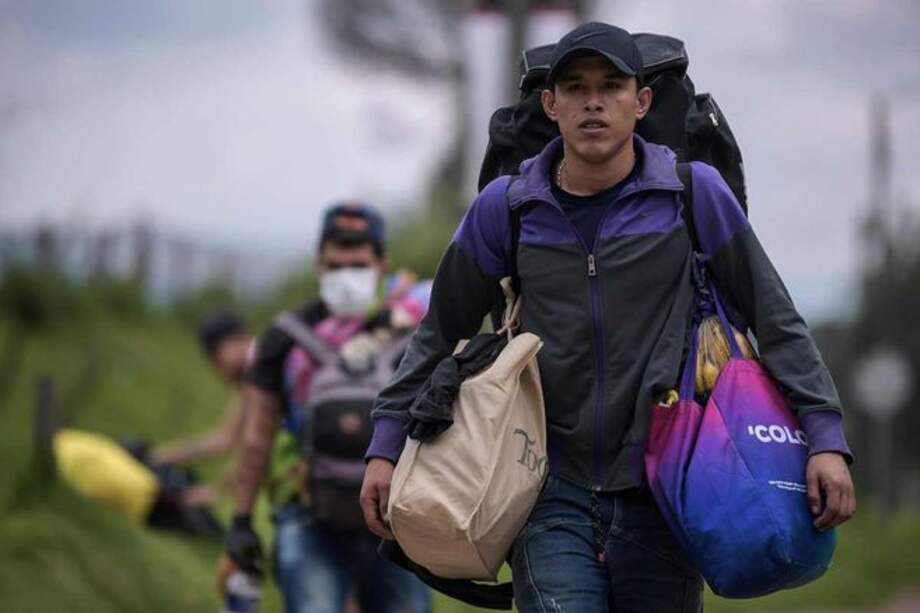 Uno de los grupos poblacionales más afectados en esta pandemia son los migrantes venezolanos.