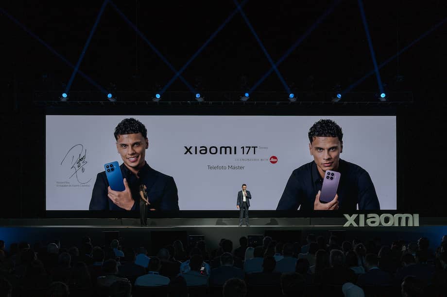 Como parte de su estrategia, Xiaomi Colombia eligió a Richard Ríos como embajador de la Serie Xiaomi 17T.