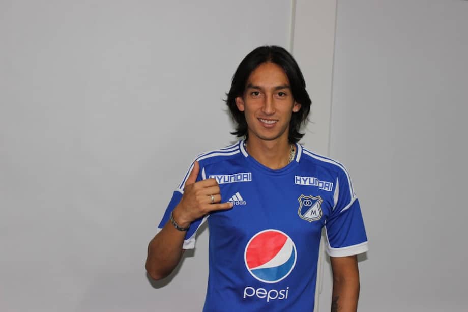 Rafael Robayo, de nuevo con la camiseta de Millonarios. / Cortesía oficina de prensa Millonarios.