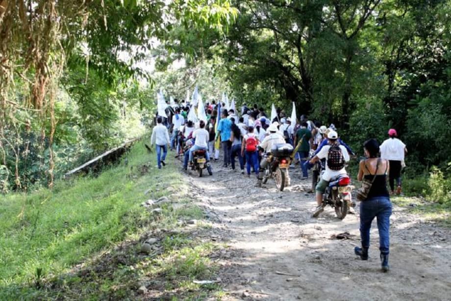 Desde 2016 a octubre de 2020, según informa la Organización Indígena de Antioquia, hubo 52 casos de desplazamiento en Antioquia que involucran a comunidades o miembros indígenas.