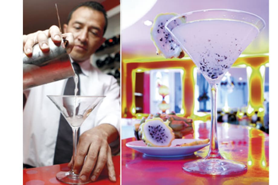 Aprenda a preparar Martini de pitahaya