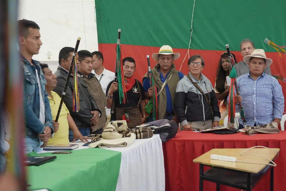 La ministra señaló que el Ejecutivo ha desplegado acciones para garantizar la seguridad de la población en el norte del Cauca. / Ministerio del Interior
